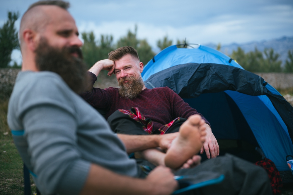 Lovers having Gay Campgrounds, Camping

