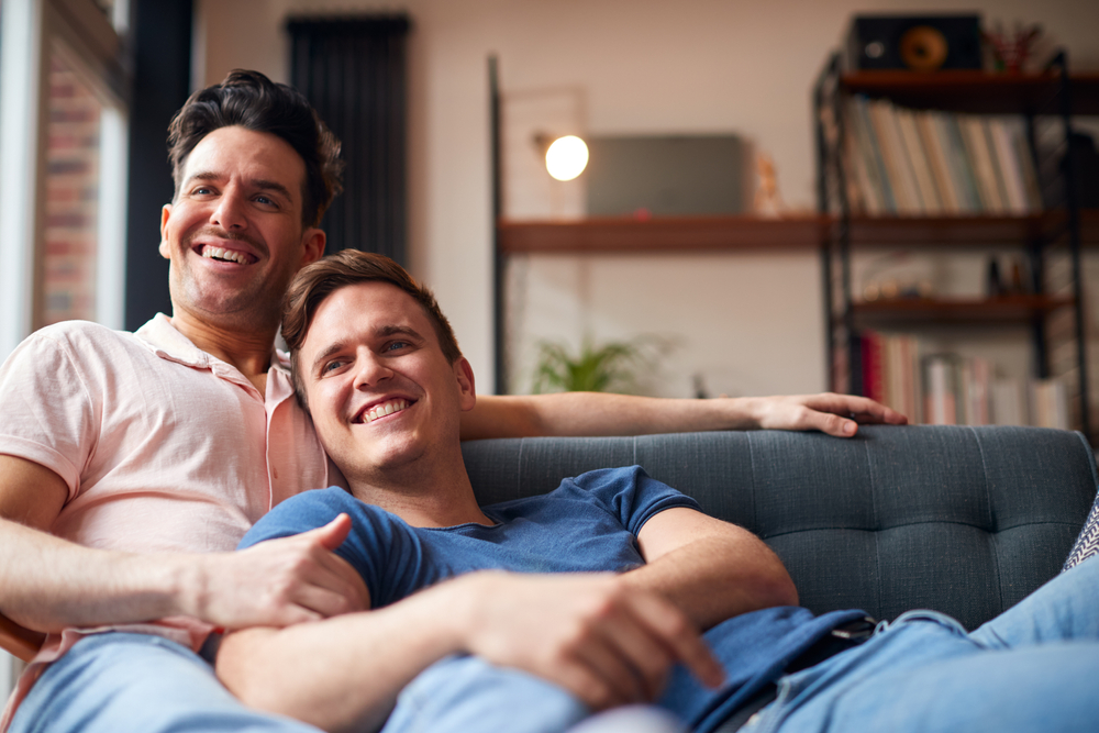 couple in first time gay experience encounter