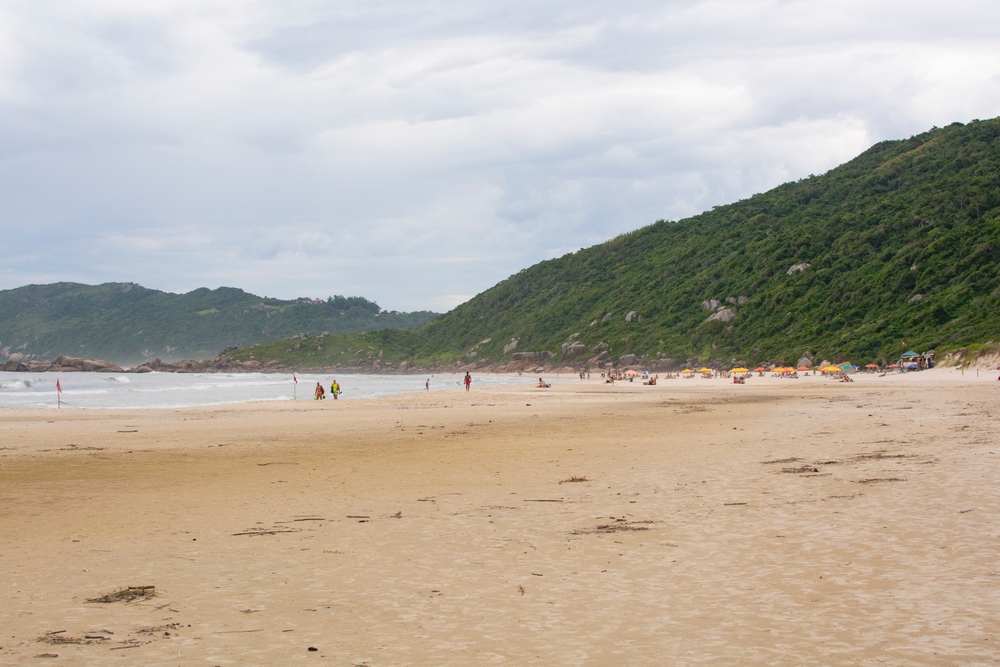 Praia da Galheta in Florianopolis, Brazil