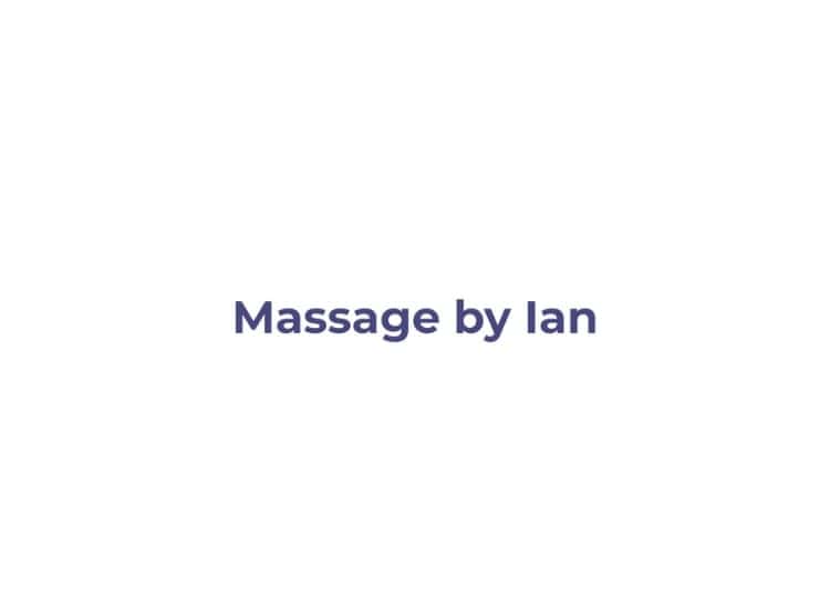 Massage by Ian